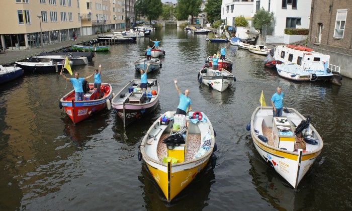 Plastic vissen | Foto: Plastic Whale Foundation