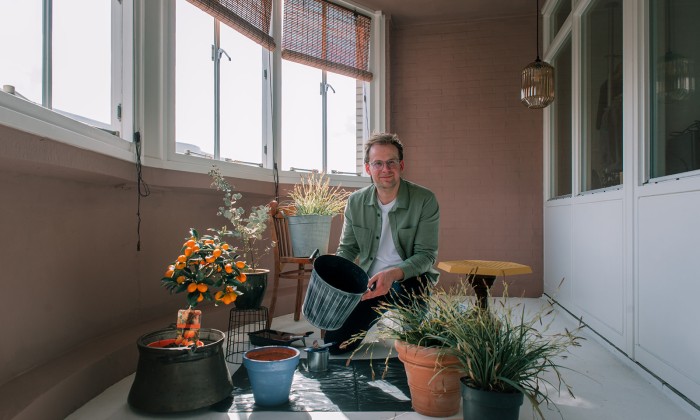 Theo-Bert Pot tips binnenbalkon