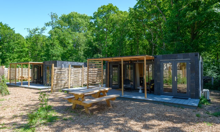 Het eerste huis van gerecycled plastic