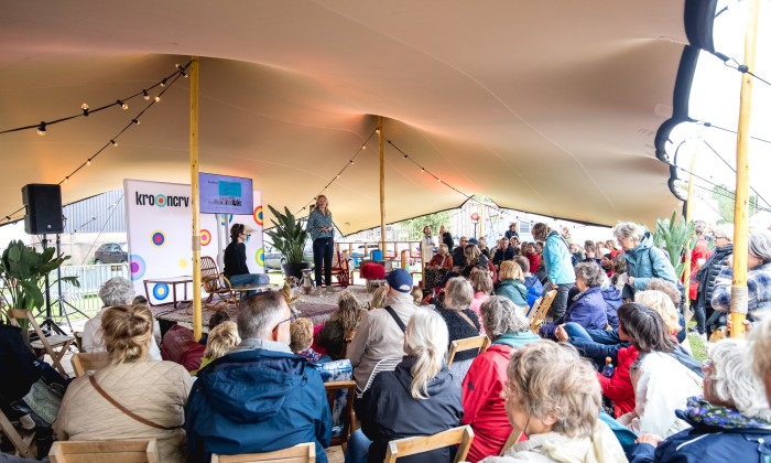 Ascelyne en Wyke op het BinnensteBuiten Festival 2022 | Foto: Jorn Baas