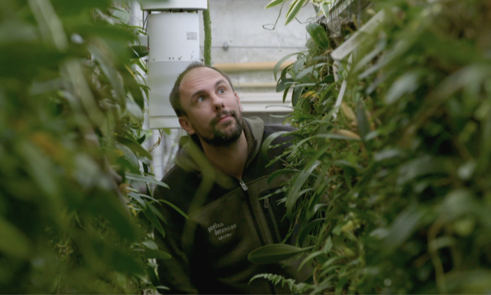 Rogier in de Hortus in Leiden | Foto: Still