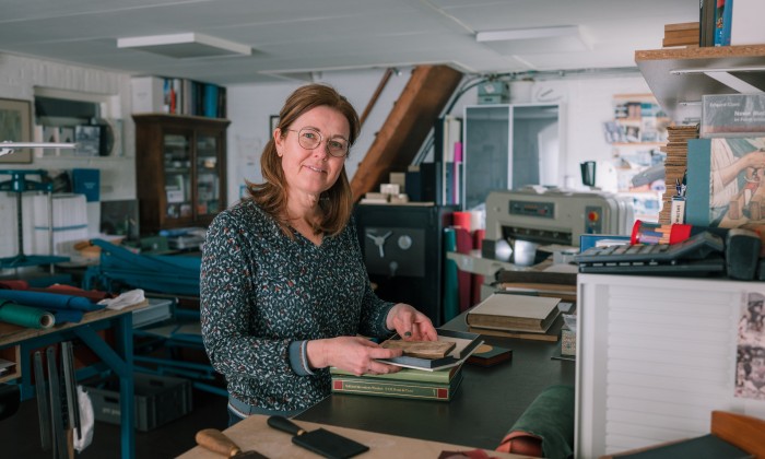 Boekbinder - Foto: Sheena Schouwink