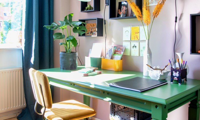 Metamorfose werkkamer Theo-Bert Pot