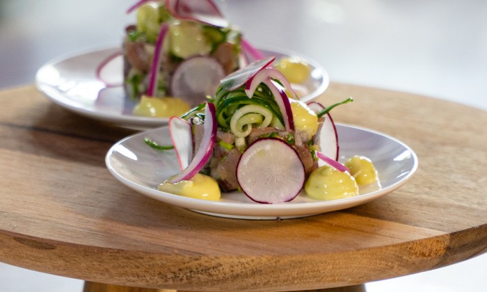 Tartaar van haring - Lekkere Track