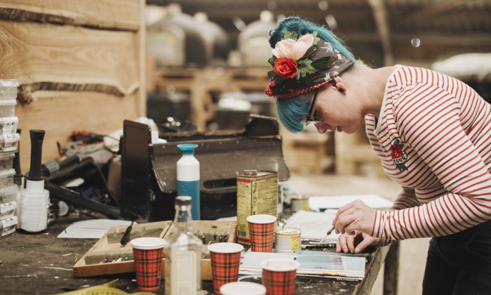 Pinstriper Lot | Fotografie: Liesbeth Disbergen