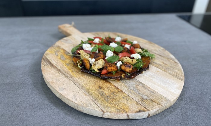 Tarte tatin met pompoen