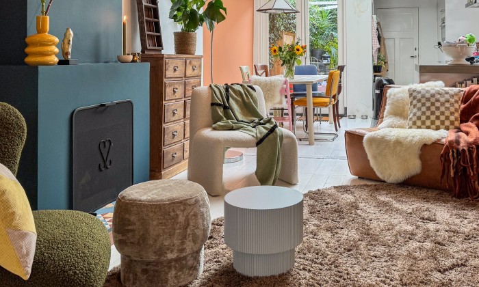 Metamorfose woonkamer Theo-Bert Pot