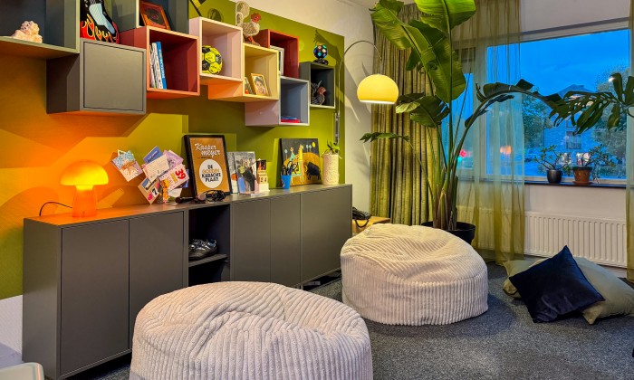 Metamorfose woonkamer Theo-Bert Pot