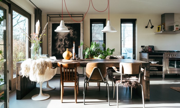 Industrieel arbeidershuisje | Fotografie: Marjon Lukje