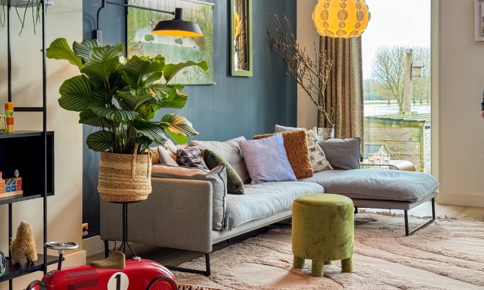 Metamorfose woonkamer Theo-Bert Pot