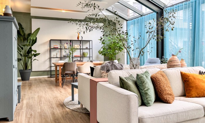 Metamorfose woonkamer Theo-Bert Pot