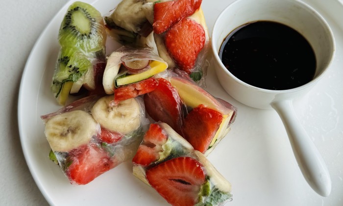 Fruit Spingrolls - Jetske van den Elsen