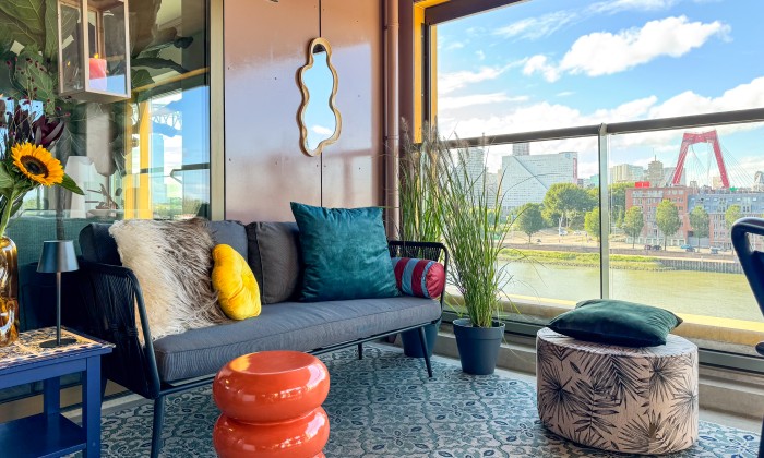 Metamorfose balkon Rotterdam - Theo-Bert Pot