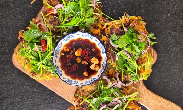 Koreaanse pannenkoekjes