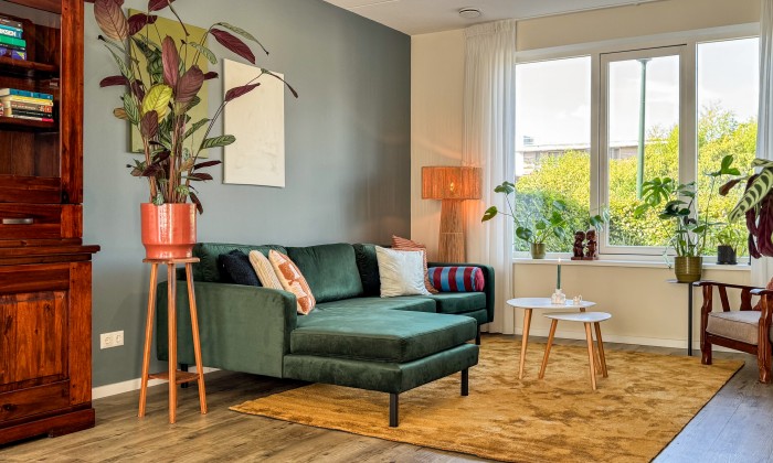 Metamorfose woonkamer Theo-Bert Pot