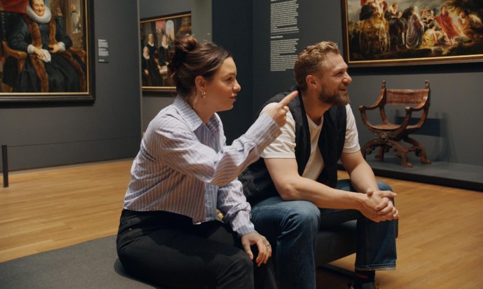 Onze chef-kok Rosah van Schendelen en sterrenchef Joris Bijdendijk | Still uit de uitzending