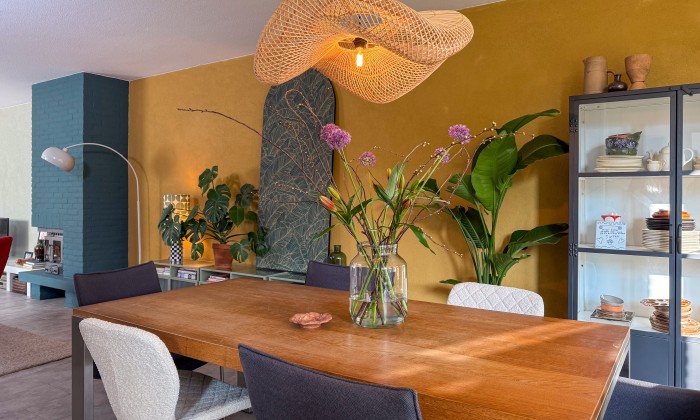 Metamorfose woonkamer Theo-Bert Pot