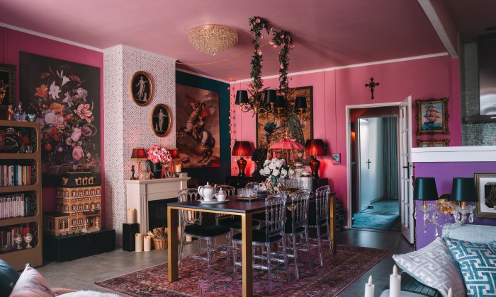 Roze huis