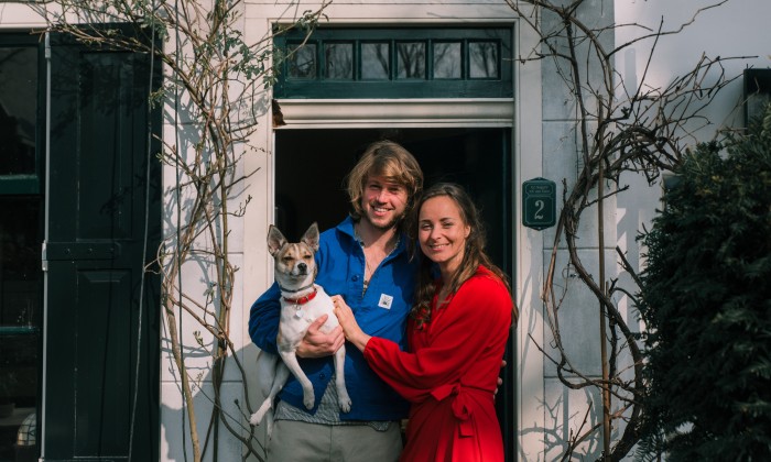 Yves en Vera wonen in een oud apothekershuis in Velsen-Zuid | Foto: Sheena Schouwink