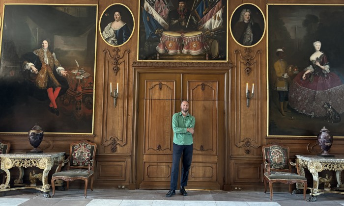 Valentijn bezocht het kasteel Cannenburch
