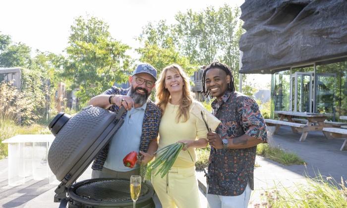 BinnensteBuiten experts bij de BBQ | Foto: Stijn Ghijsen