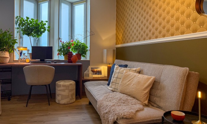 Metamorfose logeerkamer - Theo-Bert Pot