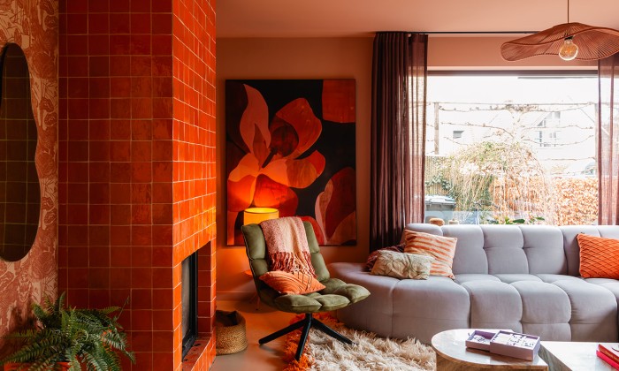 Kleurrijk wonen in Ouderkerk | Fotografie: Roos Eijmers