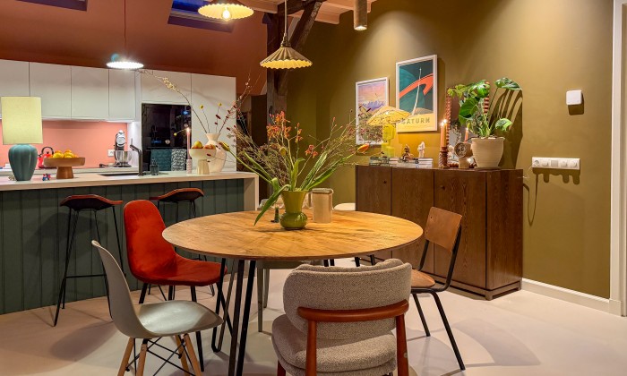 Metamorfose woonkamer - Theo-Bert Pot