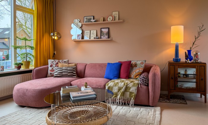 Metamorfose woonkamer - Theo-Bert Pot