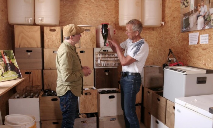 Bubbels van rabarber