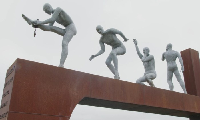 Het Slavernijmonument in Rotterdam
