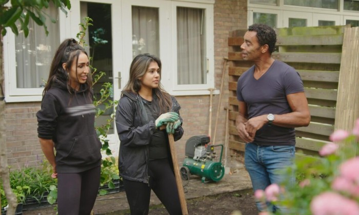 Opknaptuin voor de kinderen Amsterdam