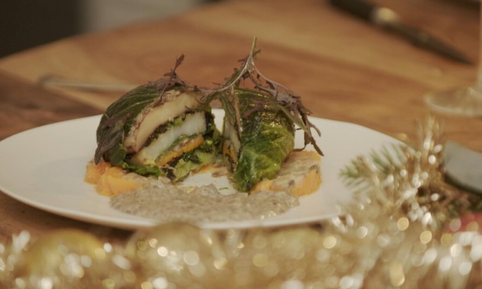 Kerst hoofdgerecht: gevulde savooiekool