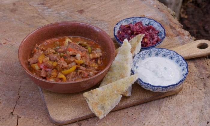 Pittige Hongaarse goulash