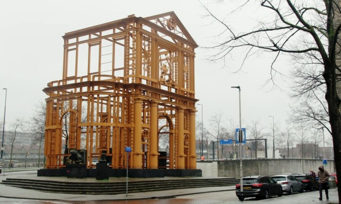 De Delftse Poort als kunst