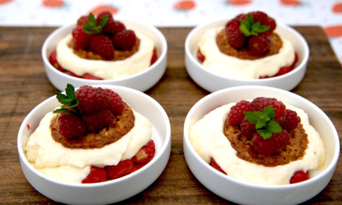 Tiramisu met taybessen