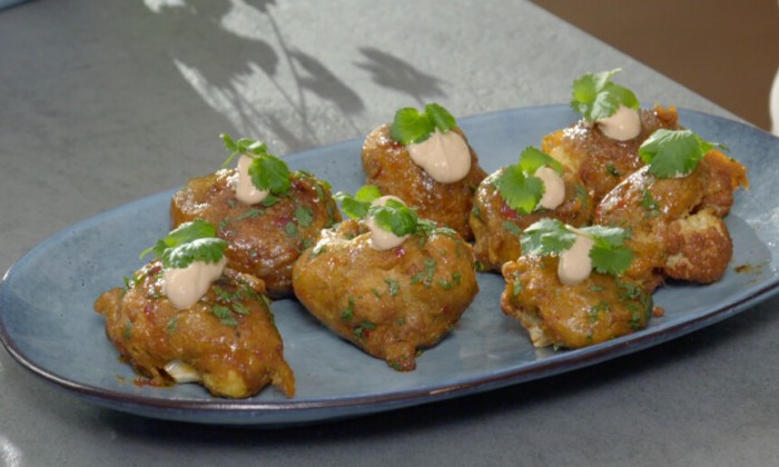 Gefrituurde bloemkool