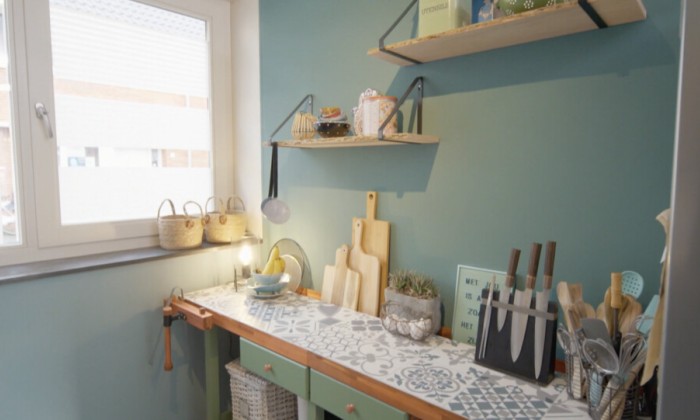 Theo-Bert verandert een te volle keuken van Petra in een functionele gezellige plek