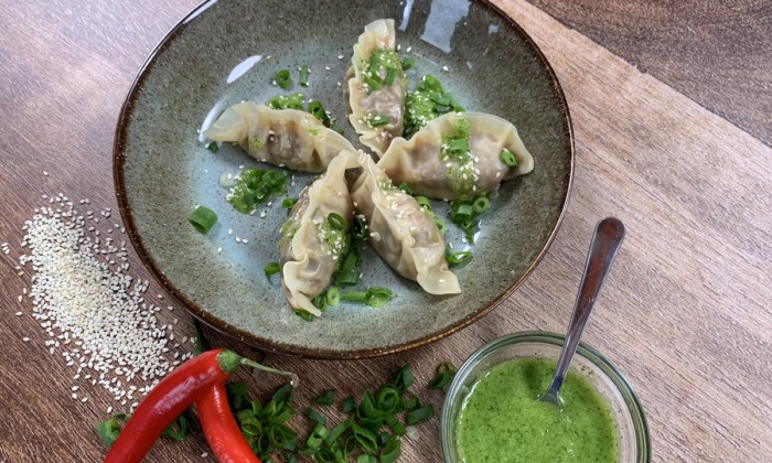 Vegetarische gyoza