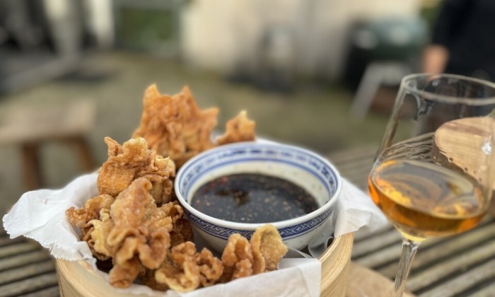 Ramon maakt gefrituurde pangsit met zoetzure gembersaus