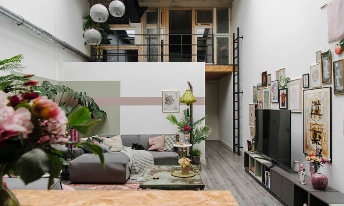 Wonen in een oud winkelmagazijn in Arnhem