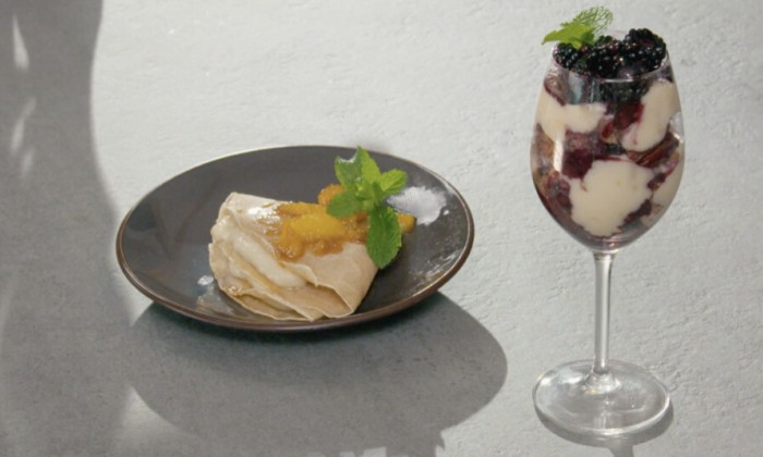 bosbessen kruimelcake