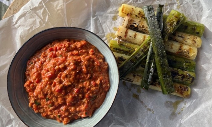 Rosah maakt recept met verse prei uit Oirschot