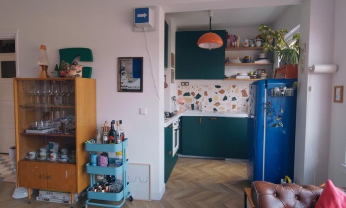 Sophie is dol op kleur en vintage in Rotterdam