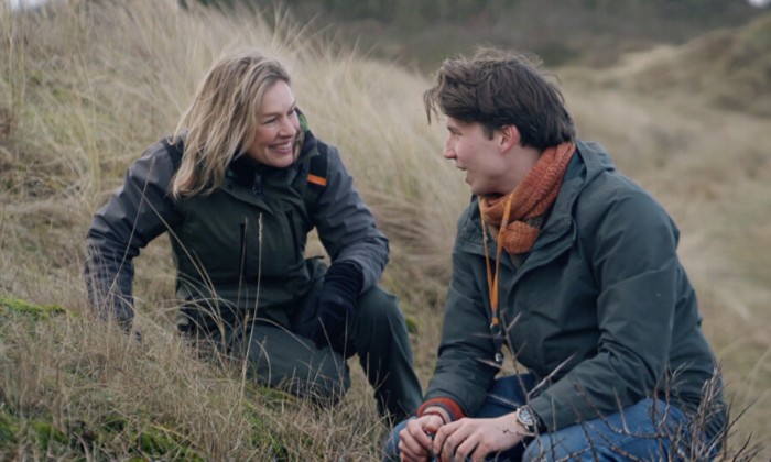 Marieke ziet bijzondere korstmossen bij Katwijk