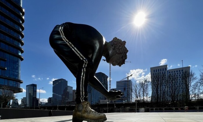 Grote vriendelijke reus