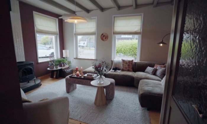 Senna en Jelle hebben een klein Fries huisje