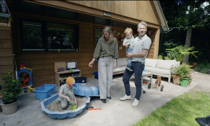 Wonen in een boshuisje op een oud vakantiepark