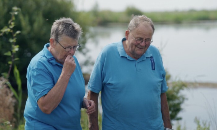 Vrijwilligers Tjallien en Jente