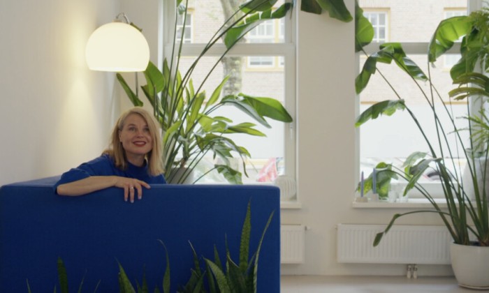 Marieke in haar huis